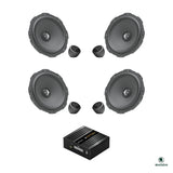 HELIX Ci3 front and rear component speakers with MATCH DSP amplifier for the Skoda Octavia IV audio upgrade