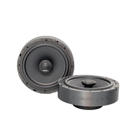 HELIX Ci3 6.5-inch 3Ω Type 1 coaxial speakers with vehicle-specific adapters for compatible Škoda models