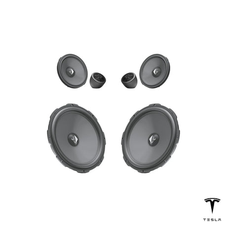HELIX Ci3 front tweeters, mids and door woofers for Tesla Model 3 SR/SR+ with Intel and AMD systems