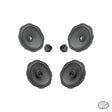 HELIX Ci3 front component speakers with tweeters and rear coaxial speakers for the Toyota Hilux N80 upgrade
