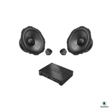 HELIX Ci7 front component speakers with DSP amplifier for the Skoda Octavia IV audio upgrade