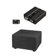 HELIX K 8E.2 8-inch loaded ported subwoofer enclosure with mono amplifier and remote control