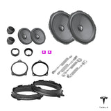 HELIX Ci3 front speakers with FlexMount adapters and wiring for Tesla Model 3 LR/Performance Premium Audio