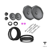 HELIX Ci3 speakers, FlexMount adapters and wiring for Tesla Model X 90D/100D Premium Audio