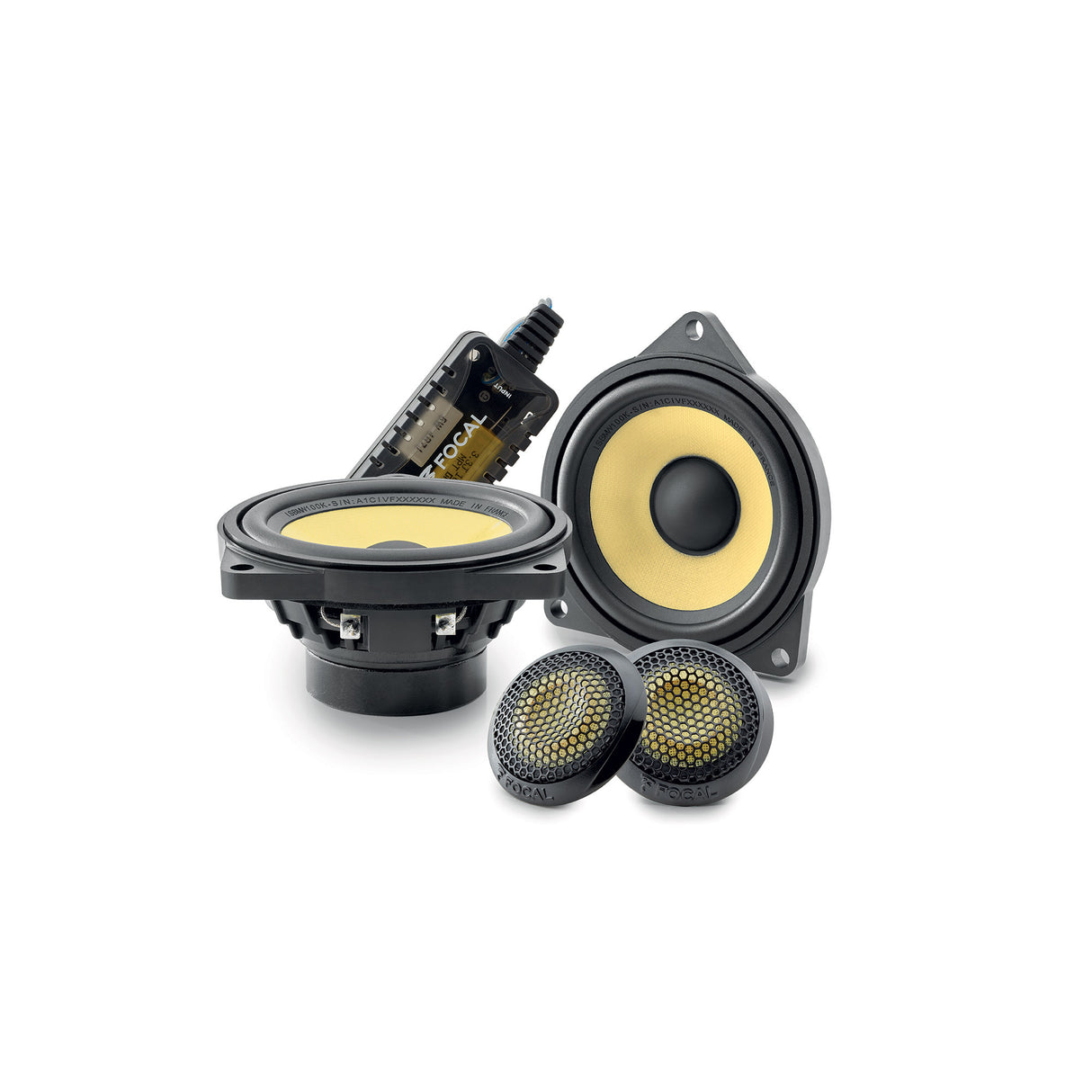 Focal IS BMW 100K – 4" BMW Component Speaker Kit | 40W RMS 4Ω