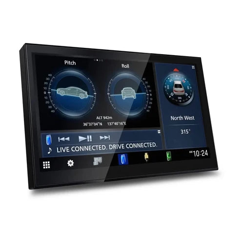 Kenwood DAX8000XDS 8" HD Multimedia Receiver with Wireless Apple CarPlay & Android Auto