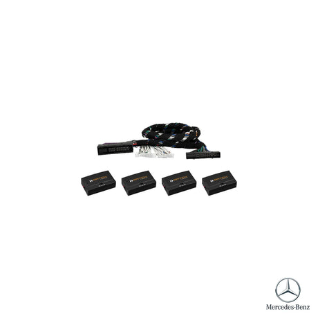 MATCH PnP T-harness and interface components for the Mercedes GLC X253 Facelift MBUX Burmester upgrade