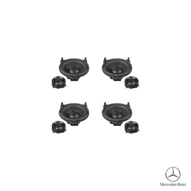 MATCH front and rear PnP component speakers for Mercedes G-Class G463A Burmester systems