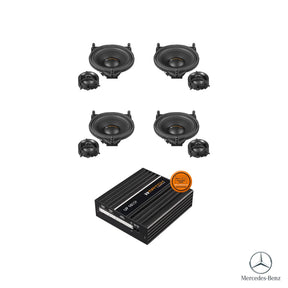 MATCH UP 10DSP with front and rear PnP component speakers for Mercedes G-Class G463 Burmester systems