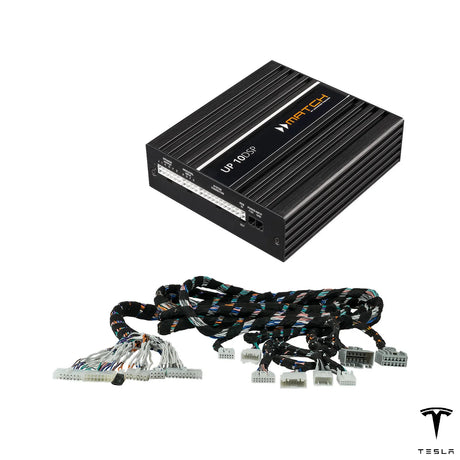 MATCH UP 10DSP MK2 with PnP harness for Tesla AMD Ryzen Premium Audio systems from 2022