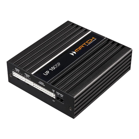 MATCH UP 10DSP - TEN CHANNEL CAR AUDIO AMPLIFIER / PROCESSOR.