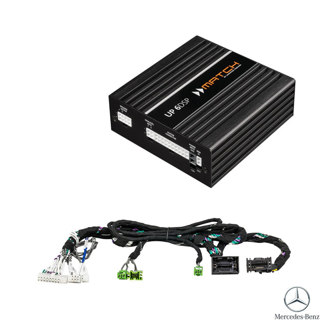 MATCH UP 6DSP with PnP harness for Mercedes C/GLC/E MBUX Basic systems from 2020–2023
