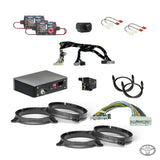 S/PDIF interface, DSP integration hardware, wiring harness and FlexMount adapters for the Toyota Hilux N80 package