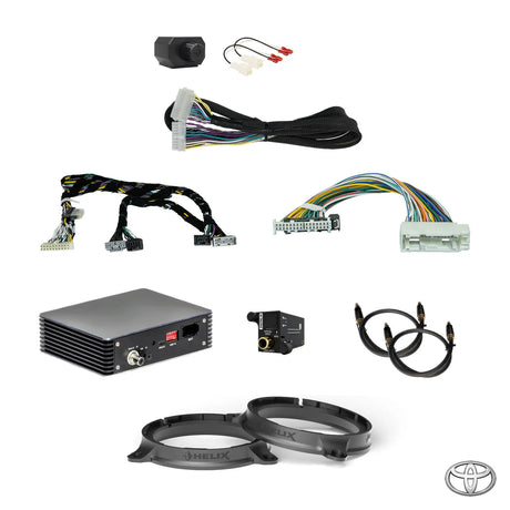 EWAY S/PDIF converter, digital input card and speaker hardware for the Toyota Hilux N80 Ci7 package